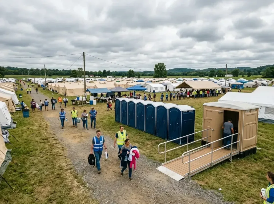 disaster-relief-camp-restrooms-010 — frequently asked questions, Dumpster & Portable Bathrooms Rental in Sherwood Manor, CT